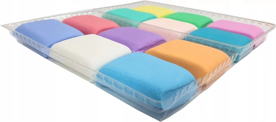 Modelina pastelowa. 12 kolorów - tantis.pl