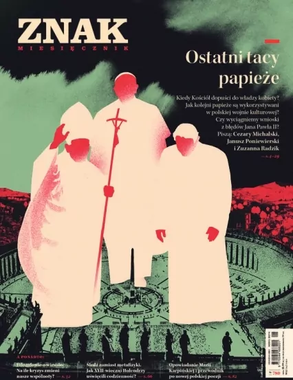 Miesięcznik Znak 780 05/2020. Ostatni tacy papieże - tantis.pl