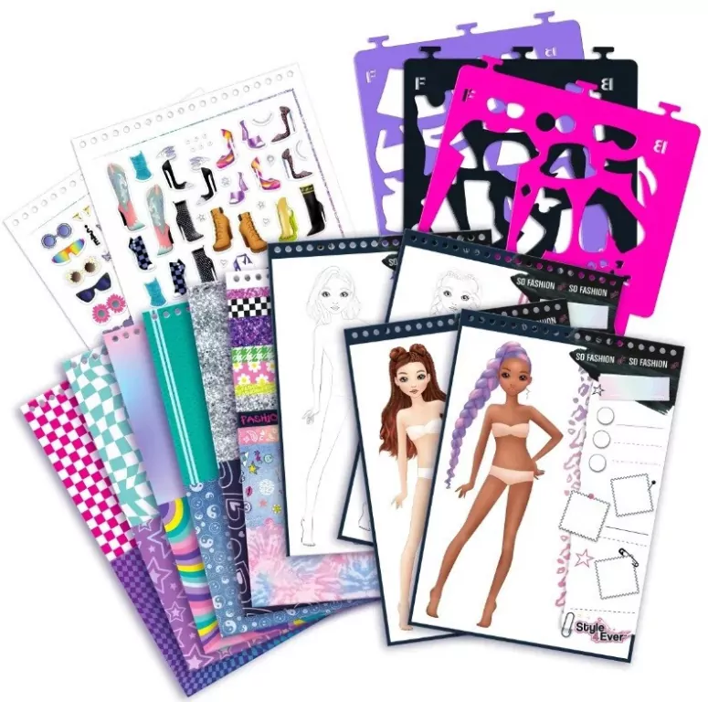 Projekt moda - zestaw szkicownik - tantis.pl