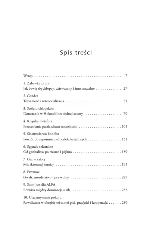 Jak się różnimy? Gender oczami prymatologa - tantis.pl