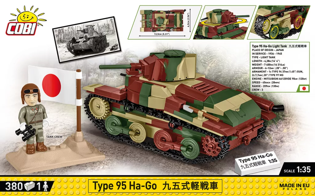 Historical Collection Type 95 Ha-Go - tantis.pl