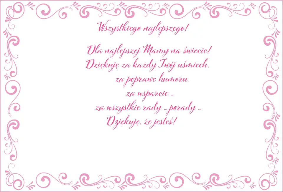 Karnet B6 Mama Pink - tantis.pl