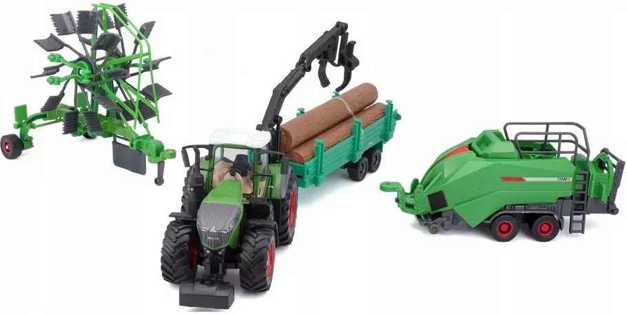 Tractor Gift Set Fendt 1050 Varior BBURAGO - tantis.pl