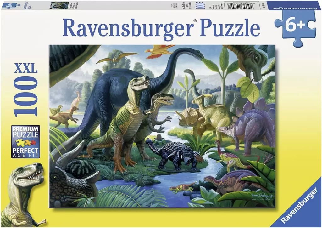 Ravensburger. Puzzle 100  XXL. Kraina gigantów - tantis.pl