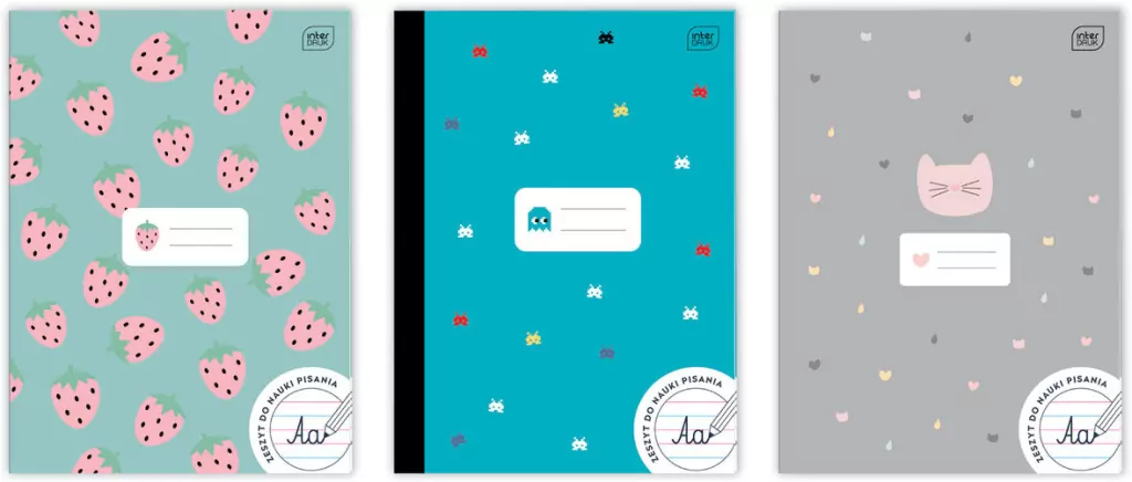 Zeszyt A4/32k w kolorową linię. 1 sztuka - tantis.pl