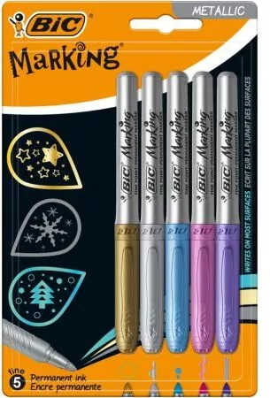 Marker. Metallic Ink. 5 kolorów - tantis.pl