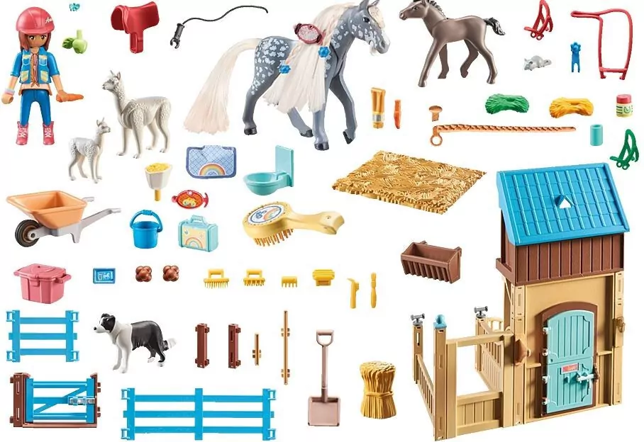 Playmobil 71353 Amelia i Whisper z boksem stajennym - tantis.pl