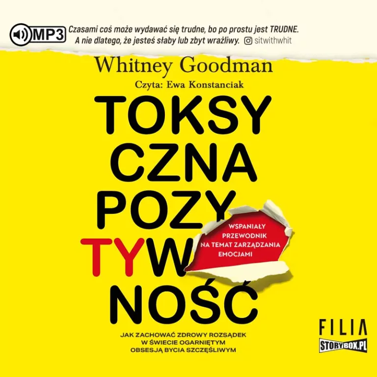 Toksyczna pozytywność. Audiobook - tantis.pl