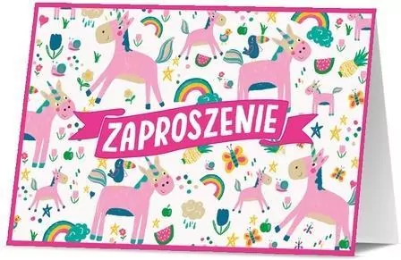 Zaproszenie Urodziny (10szt) - tantis.pl