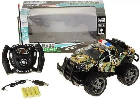 Terenówka R/C z ładowarką USB - tantis.pl