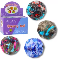 Piłeczka z wgłębieniami do ugniatania 9cm MIX