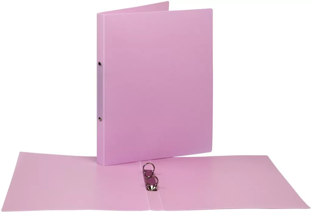 Segregator A4 PP 2cm 2R pastel różowy - tantis.pl