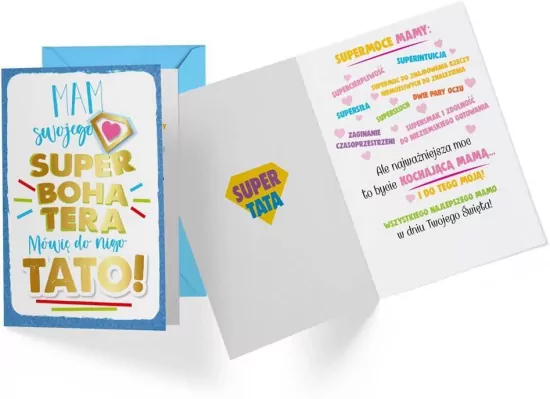 Karnet B6 DK-929 Mama/Tata