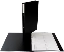 Teczka do akt osobowych A4/30MM/2R, Czarna