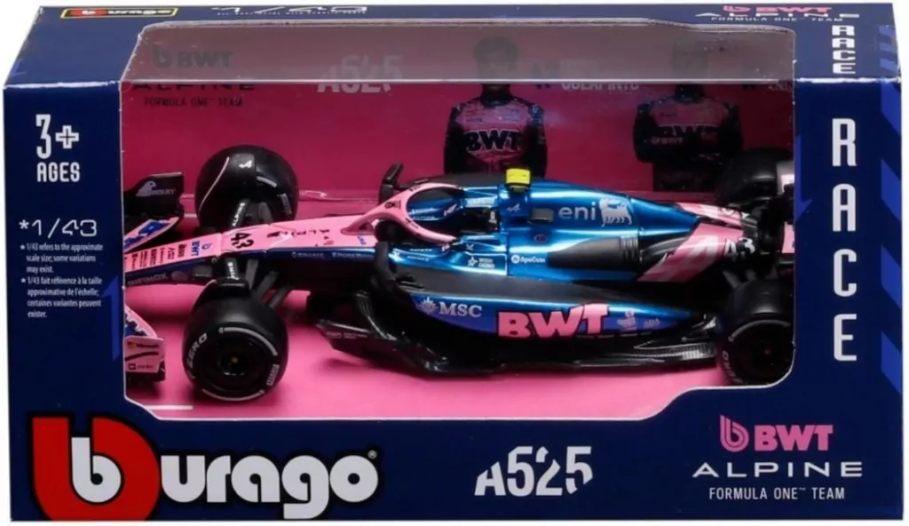 Formula Without Helmet & Plastic Stand Alpine A525 - tantis.pl