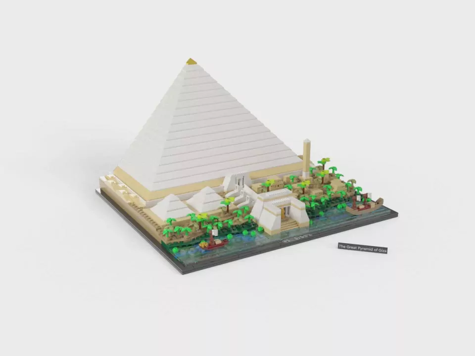 LEGO® Architecture. Piramida Cheopsa. 21058 - tantis.pl