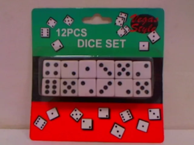 Kostki do gry białe - tantis.pl