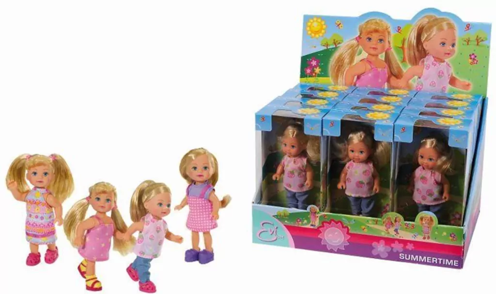 Evi w letnim stroju. 3 rodzaje. Mix - tantis.pl