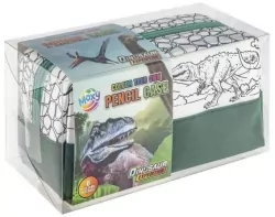 Piórnik do kolorowania Dino