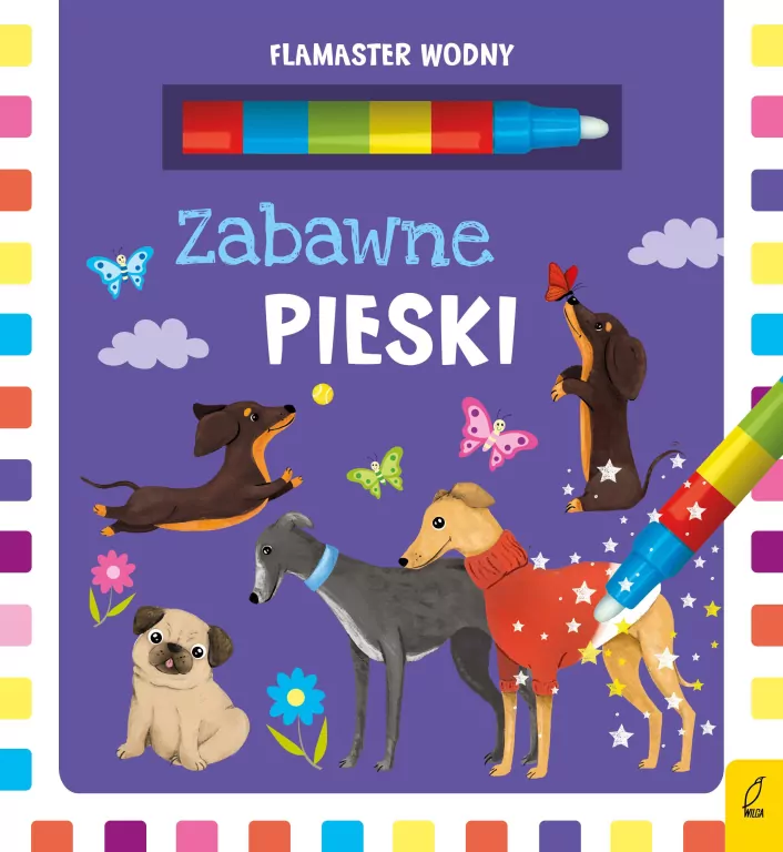 Zabawne pieski. Flamaster wodny - tantis.pl