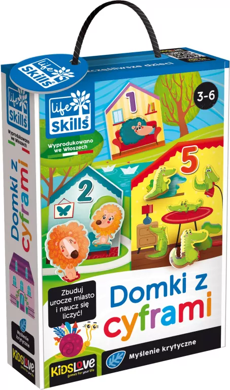 Domki z cyframi. Life Skills - tantis.pl