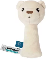 Grzechotka Miś biały whisb22