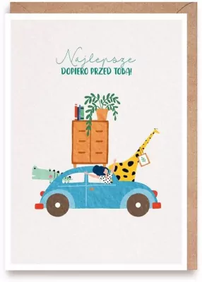 Kartka Najlepsze dopiero przed Tobą