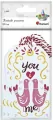 Zawieszki prezentowe gołębie you&me - tantis.pl