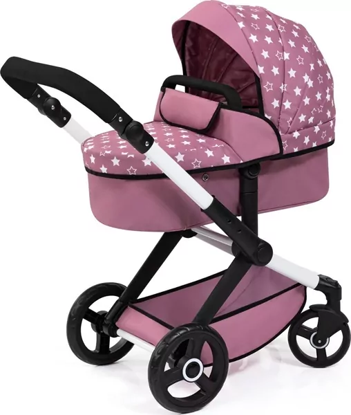 Wózek dla lalek różowy XEO - tantis.pl