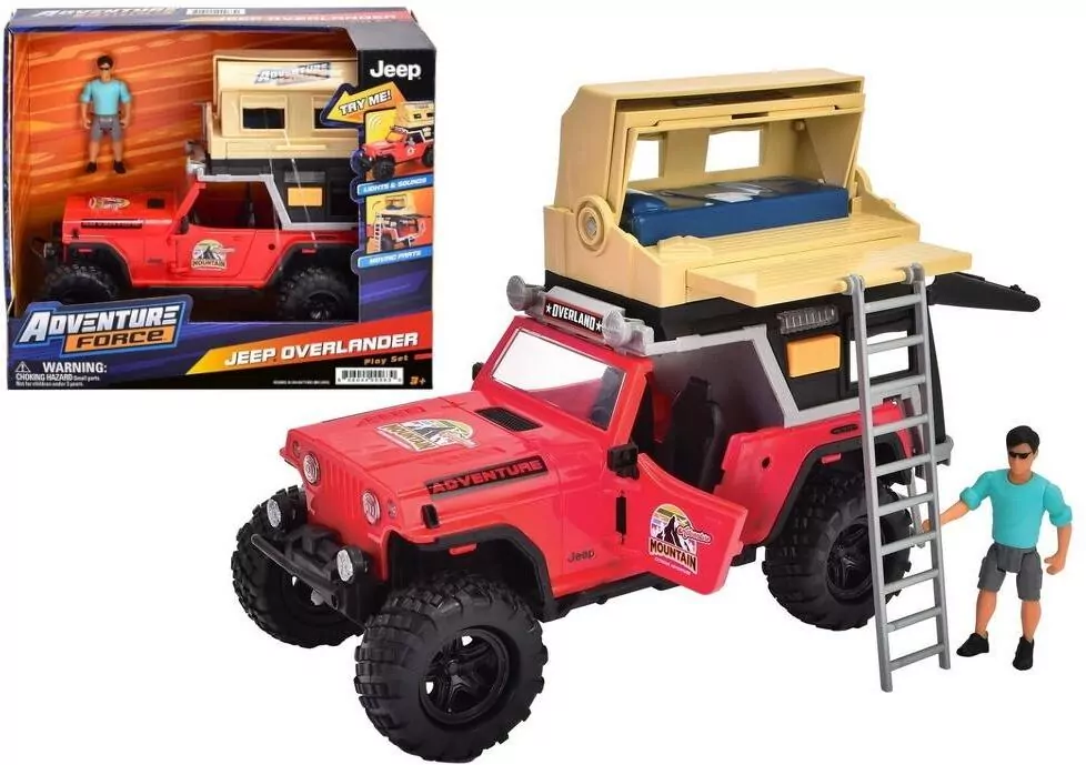 Pojazd Adventure Force Jeep Overlander - tantis.pl