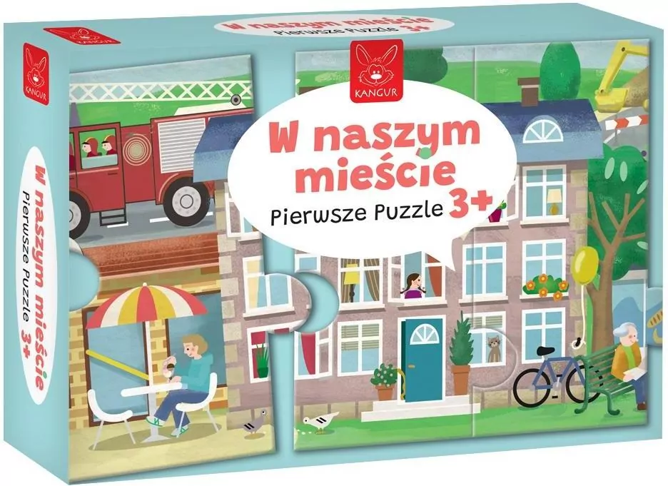 Kangur. Pierwsze puzzle. W naszym mieście - tantis.pl