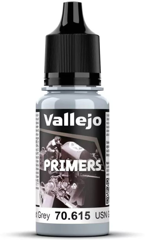 Vallejo: 70.615 - Primers - USN Light Ghost Grey (18 ml) - tantis.pl