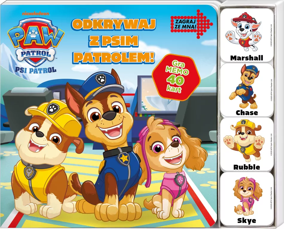 Psi Patrol. Zagraj ze mną!. Odkrywaj z Psim... - tantis.pl