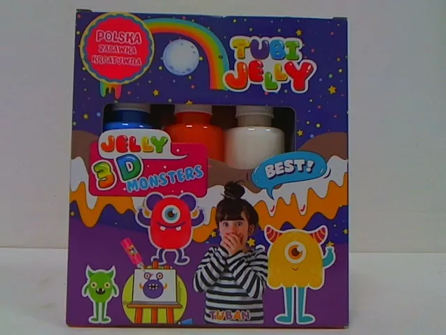 Tubi Jelly. Potworki. 3 kolory - tantis.pl
