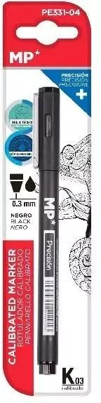 Marker precyzyjny kaligraficzny 0,3mm czarny - tantis.pl
