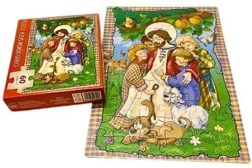 Puzzle 60. Jezus wśród dzieci - tantis.pl
