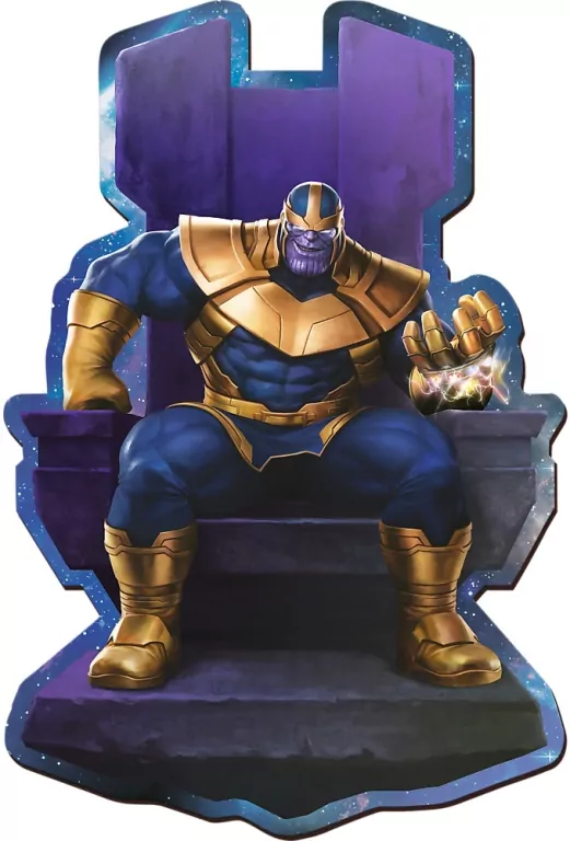 Trefl. Puzzle drewniane. Thanos na tronie, 160 elementów - tantis.pl