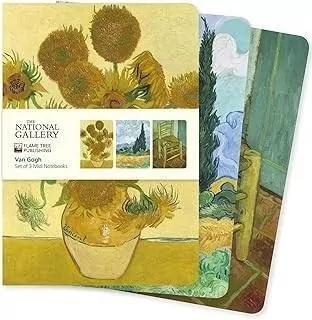 Zestaw 3 notatników MIDI Vincent van Gogh - tantis.pl