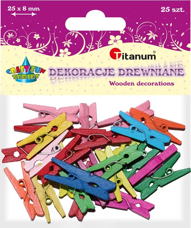 Klamerki drewniane - tantis.pl