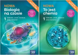 Pakiet: NOWA Biologia na czasie 1 / NOWA To jest chemia 1. Podręczniki do liceum i technikum. Zakres podstawowy