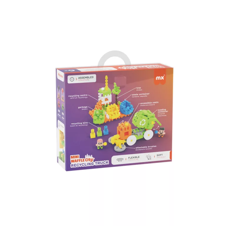 Mini Waffle City. Śmieciarka - tantis.pl