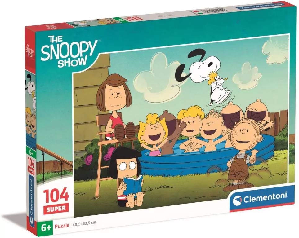 Puzzle 104 Super Kolor Peanuts - tantis.pl