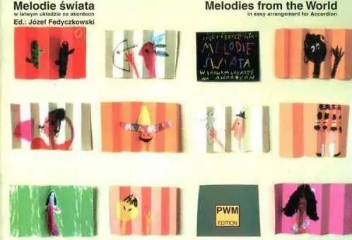 Melodie świata w łatwym układzie na akordeon - tantis.pl