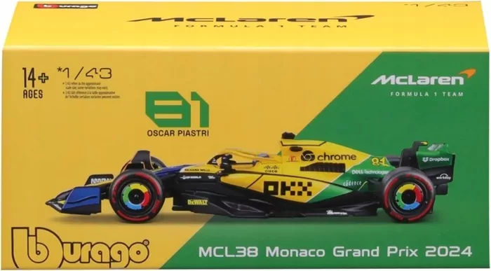 Senna_81 1:43 mclaren f1 mcl38 - tantis.pl
