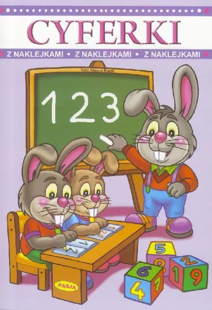 Cyferki z naklejkami - tantis.pl
