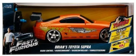 Auto na radio Fast&Furious Szybcy i wściekli Brian's Toyota 1:16 Dickie - tantis.pl