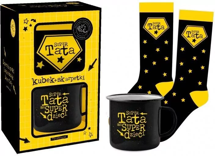 Zestaw kubek + skarpetki Hobby - Tata - tantis.pl