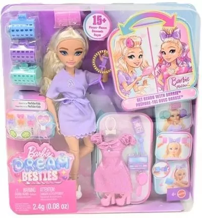 Barbie Dream Besties Lalka blondynka z akcesoriami - tantis.pl