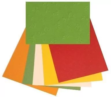 Karton wytłaczane róże 220g 25x35cm 5 ark MIX - tantis.pl