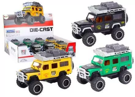 Samochód terenowy metalowy Guard 1:32 MIX - tantis.pl